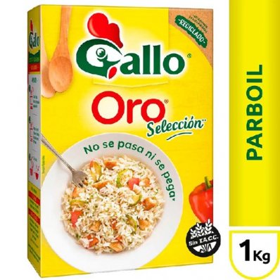 ARROZ GALLO ORO ESTUCHE 1 KG SIN TACC