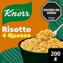 KNORR ARROZ RISOTTO CUATRO QUESOS 200GRS