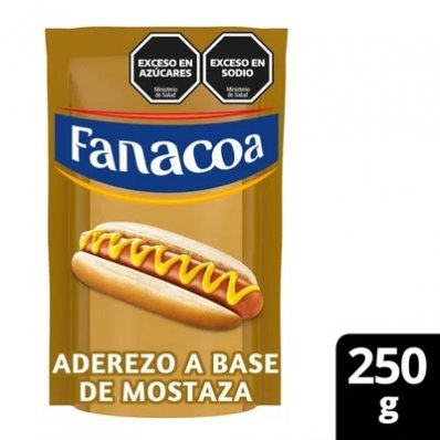 FANACOA ADEREZO MOSTAZA DOYP 250GRS