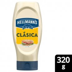 HELLMANN'S MAYONESA SQZ 320 GRS